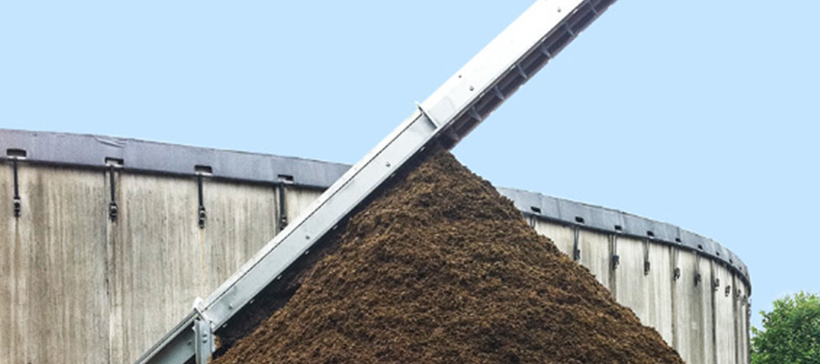 Solid fraction pig manure