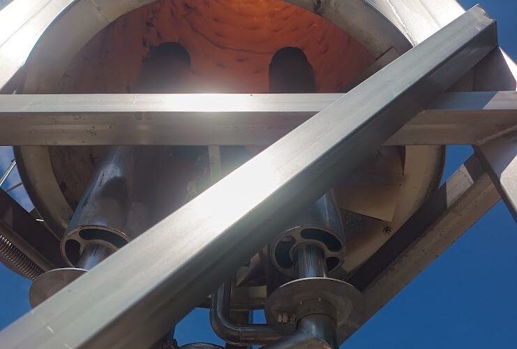Waste water treatment flare